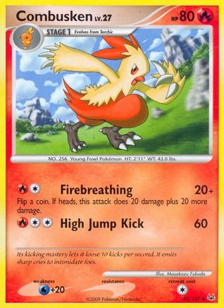 Platinum Combusken #45