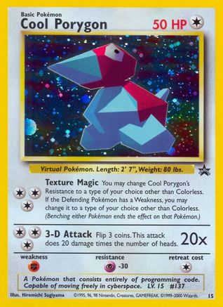 WoTC Promo Cool Porygon #15