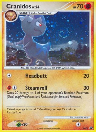 Diamond and Pearl Promos Cranidos #DP07