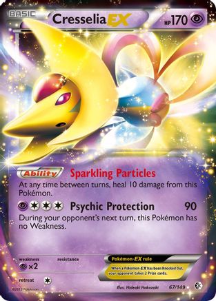 Boundaries Crossed Cresselia EX #67