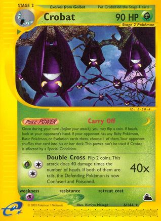Skyridge Crobat (6) #006