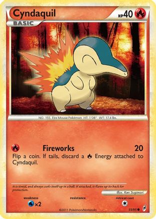 Call of Legends Cyndaquil #55
