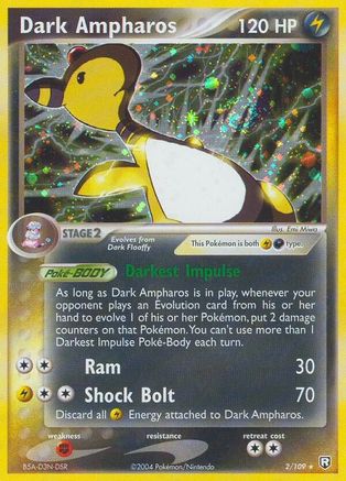 Team Rocket Returns Dark Ampharos #2