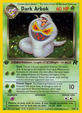 Team Rocket Dark Arbok (2) #02