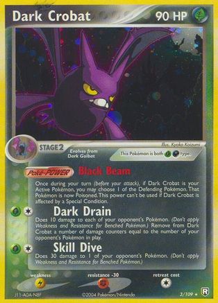 Team Rocket Returns Dark Crobat #3