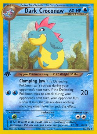 Neo Destiny Dark Croconaw #032