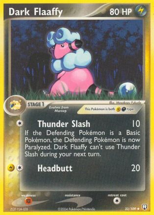 Team Rocket Returns Dark Flaaffy #33