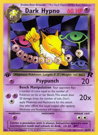 Team Rocket Dark Hypno (26) #26