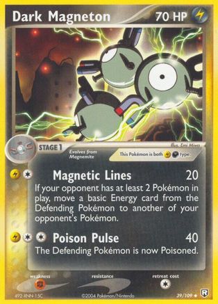 Team Rocket Returns Dark Magneton #39