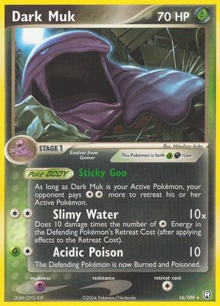 Team Rocket Returns Dark Muk #16