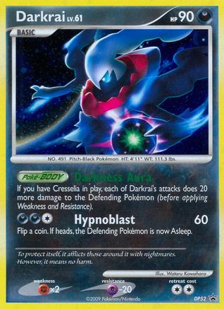 Diamond and Pearl Promos Darkrai #DP52