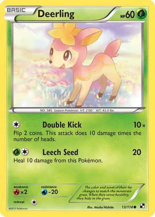 Black and White Deerling #13
