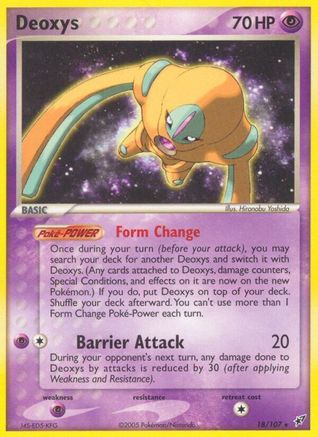 Deoxys Deoxys (Defense Forme) #18