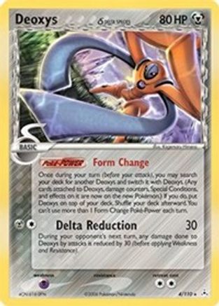 Deoxys (Delta Species - Defense Forme)