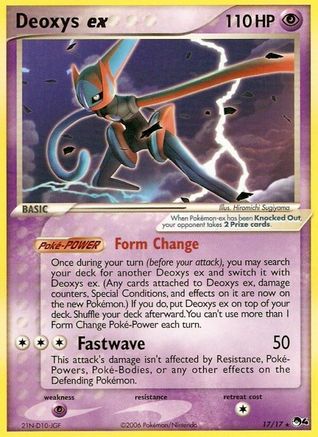 POP Series 4 Deoxys ex #017