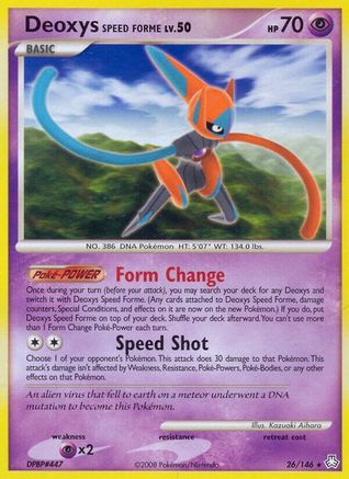 Legends Awakened Deoxys Speed Forme #26