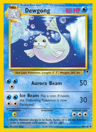 Legendary Collection Dewgong #040