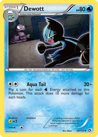 Legendary Treasures Dewott #38