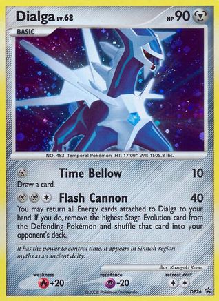 Diamond and Pearl Promos Dialga #DP26