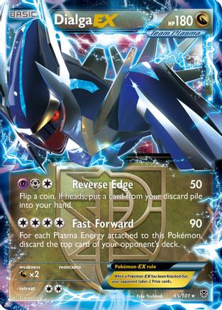 Plasma Blast Dialga EX (Team Plasma) #65