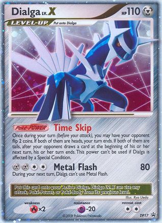 Diamond and Pearl Promos Dialga LV.X #DP17