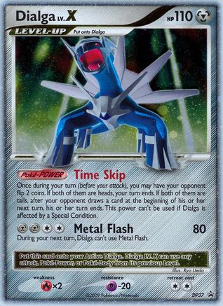Diamond and Pearl Promos Dialga LV.X #DP37