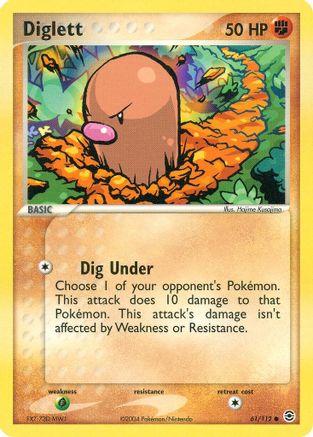 FireRed & LeafGreen Diglett #61
