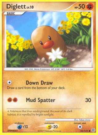 Secret Wonders Diglett #85