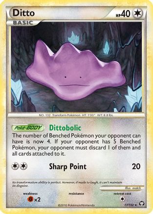 Spiritomb 10/102 Holo Rare HGSS Triumphant Pokemon Card Values - MAVIN