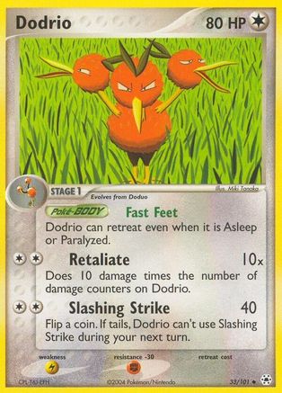Hidden Legends Dodrio #33