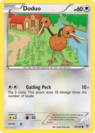 Plasma Storm Doduo #99