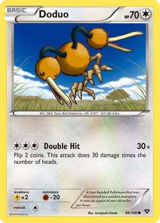 XY Base Set Doduo #98