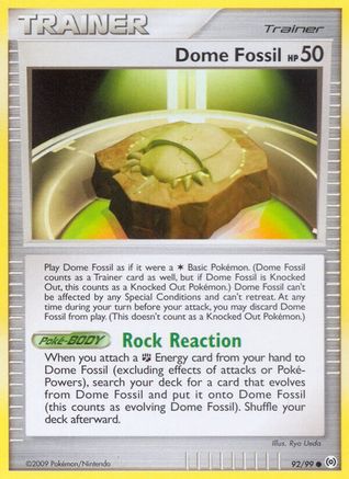 Arceus Dome Fossil #92