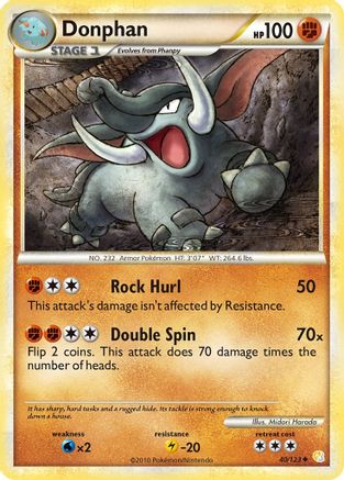 Pokemon Unown 55/123 HeartGold & SoulSilver REV HOLO- Pokémon TCG Card 2010