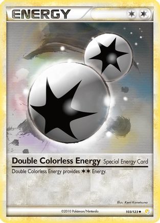 HeartGold SoulSilver Double Colorless Energy #103