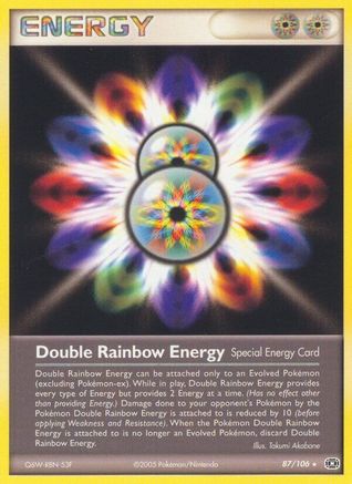 Emerald Double Rainbow Energy #87