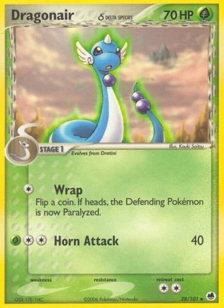 Dragon Frontiers Dragonair (Delta Species) #28