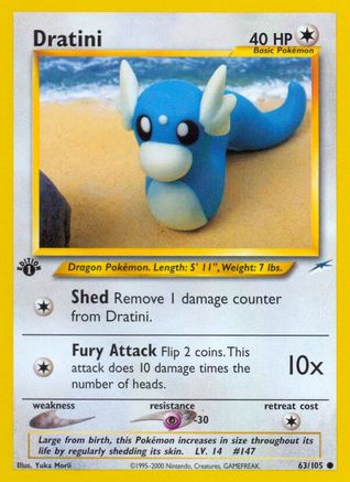 Neo Destiny Dratini #063