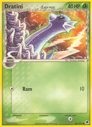 Dragon Frontiers Dratini (Delta Species) #46