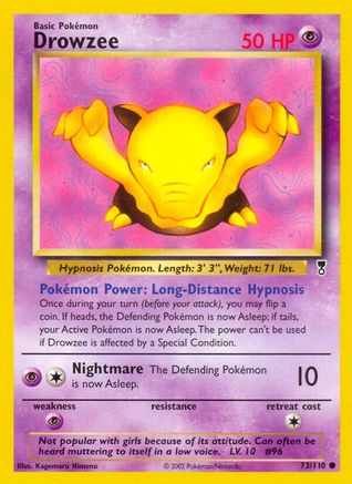 Legendary Collection Drowzee #073