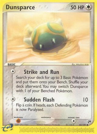 Sandstorm Dunsparce #60