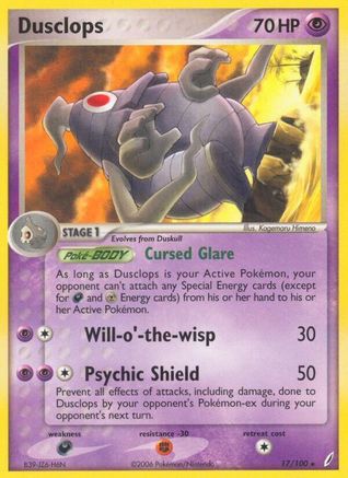Crystal Guardians Dusclops #17