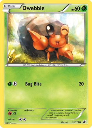 Legendary Treasures Dwebble #13