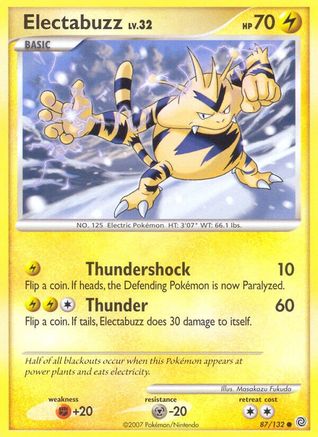 Secret Wonders Electabuzz #87