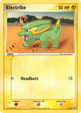 EX Trainer Kit 1: Latias & Latios Electrike #1