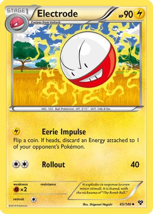 Electrode - XY Base Set - Pokemon