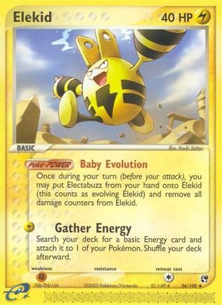 Sandstorm Elekid #36