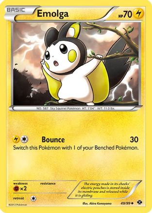 Next Destinies Emolga #49