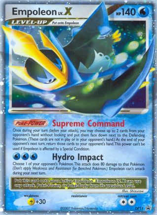 Diamond and Pearl Promos Empoleon LV.X #DP11