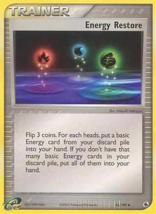 Ruby and Sapphire Energy Restore #81